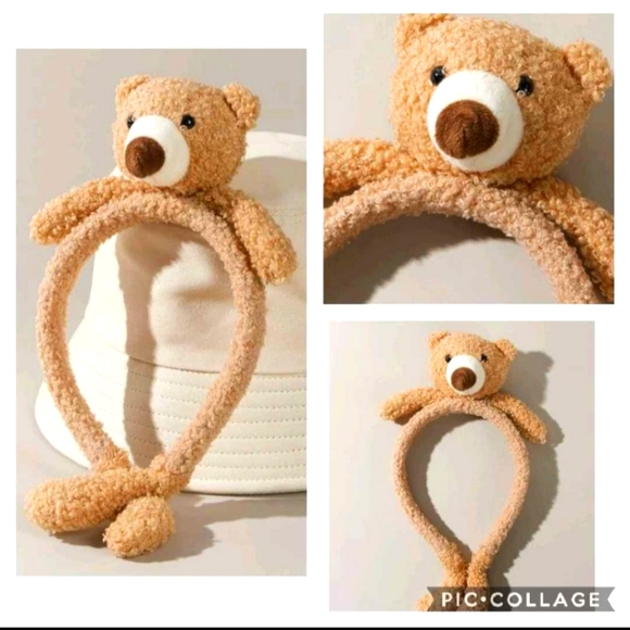 Plushie teddy headband - Picture 1 of 10